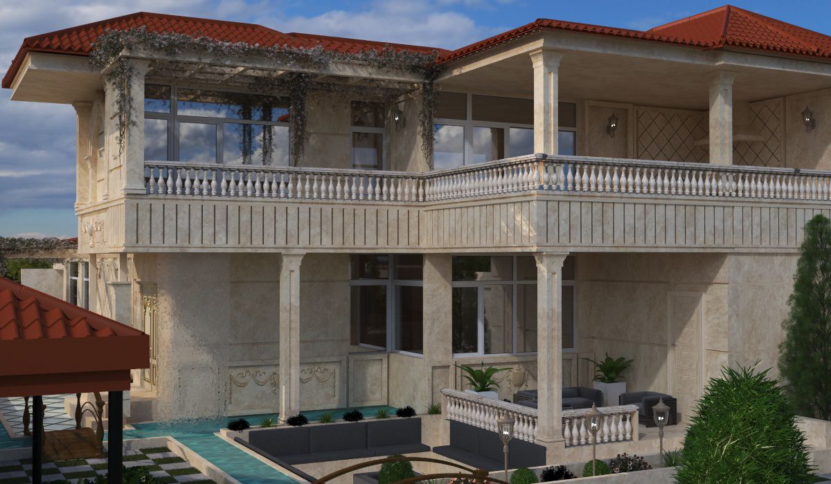 طراحی-و-اجرای-نمای-ساختمان-با-معماری-خاص