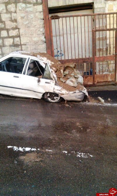 ریزش دیوار بیمارستان مسیح دانشوری یک کشته داشت