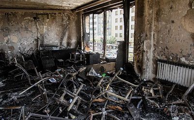 تجربه تلخ ساکنان غرب تهران از انفجار گاز