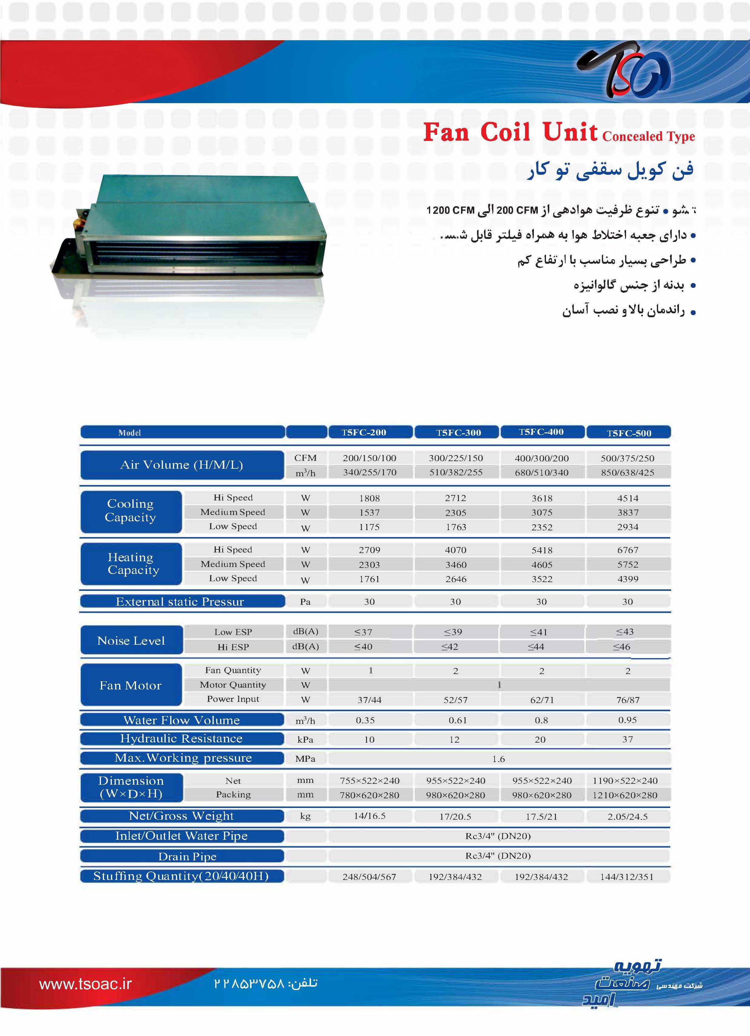 کاتالوگ-فن-کویل-سقفی-توکار