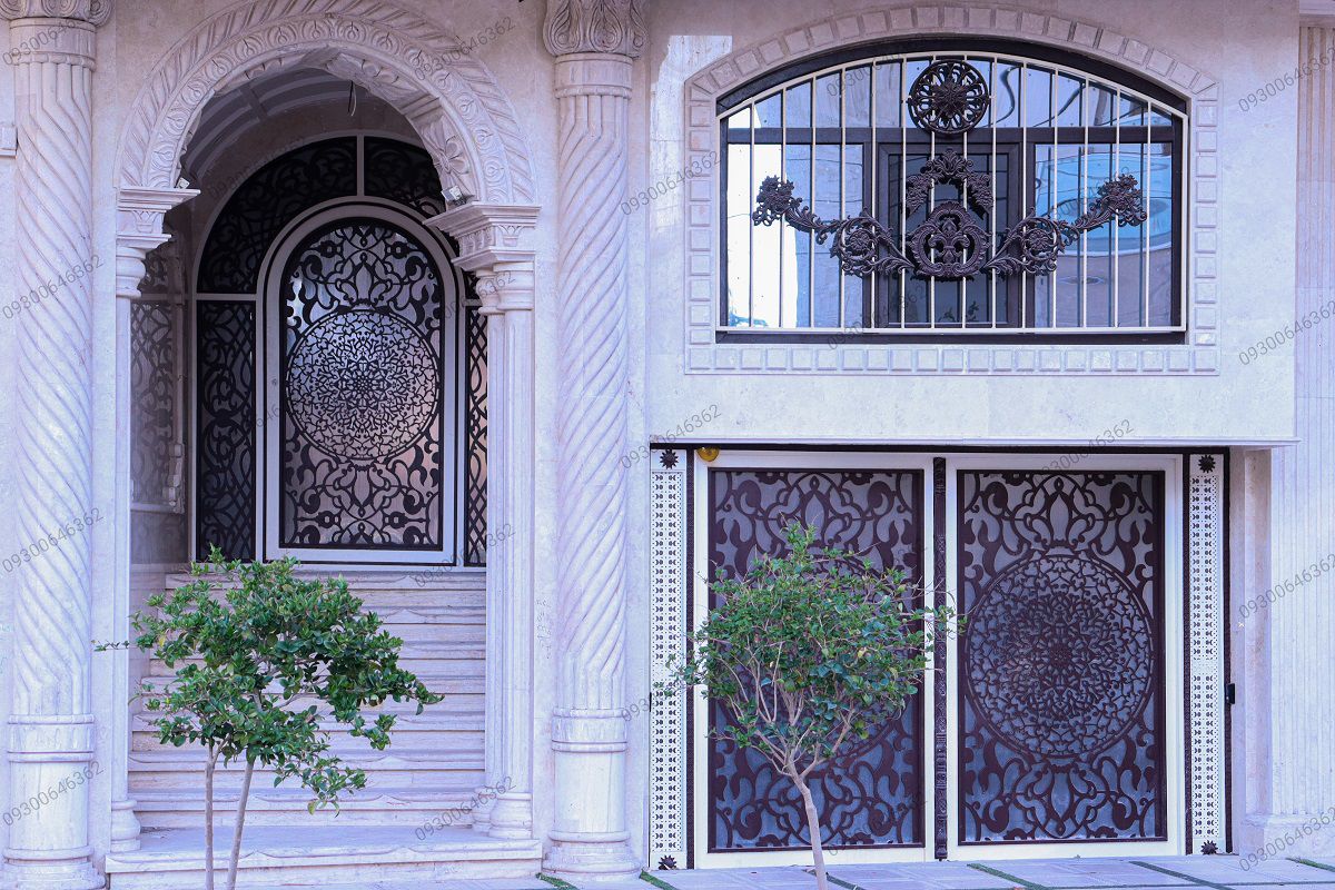 درب-پارکینگ-لابی-ریلی-لوکس-لیزری-سی-ان-س
