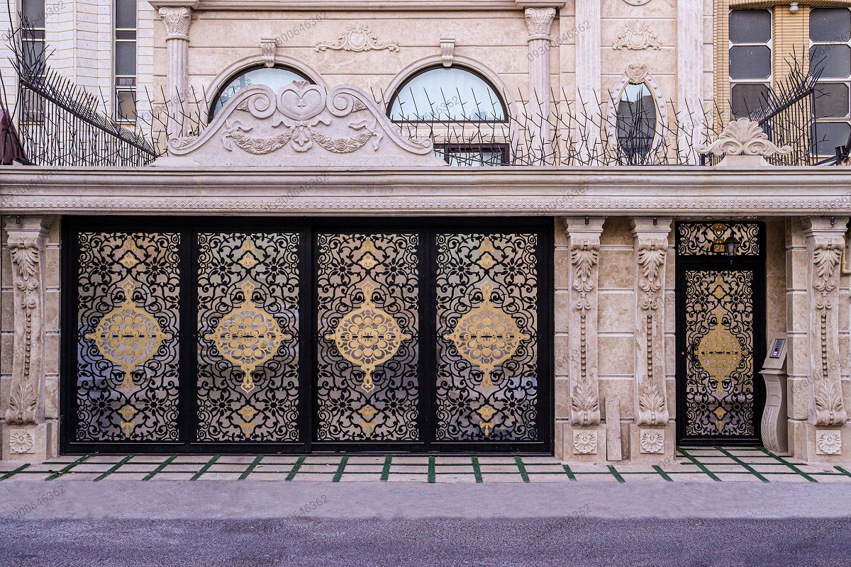 درب-پارکینگ-لابی-ریلی-لوکس-لیزری-سی-ان-س